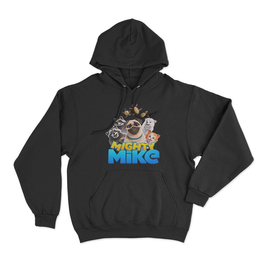 Mighty Mike Character Group Hoodie Black Mighty Mike Character Group Hoodie Black