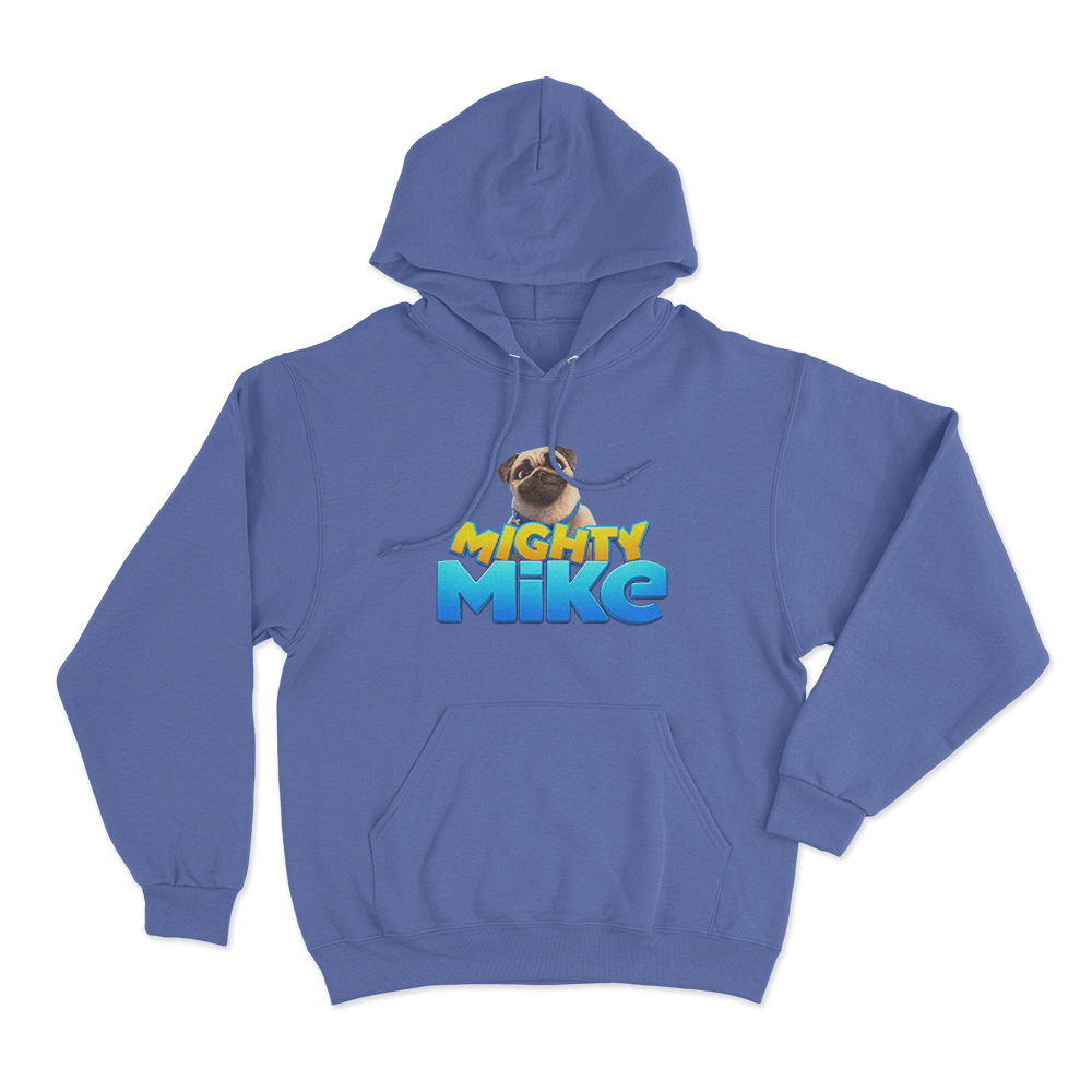 Mighty Mike Logo Unisex Hoodie Blue Mighty Mike Logo Unisex Hoodie Blue