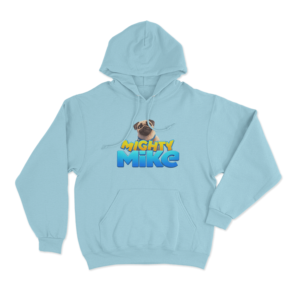 Mighty Mike Logo Unisex Hoodie Sky Blue Mighty Mike Logo Unisex Hoodie Sky Blue