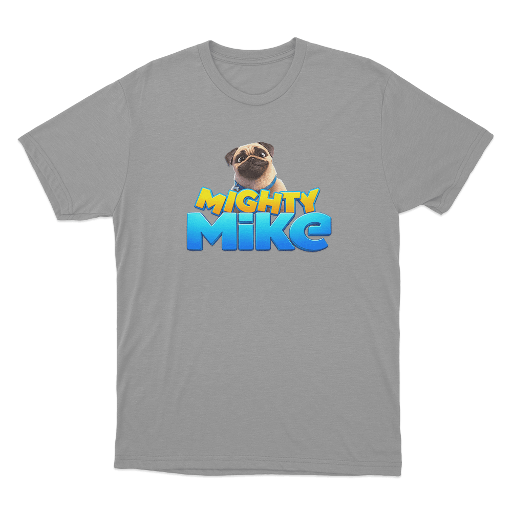 Mighty Mike Logo Unisex T Shirt Grey Mighty Mike Logo Unisex T Shirt Grey