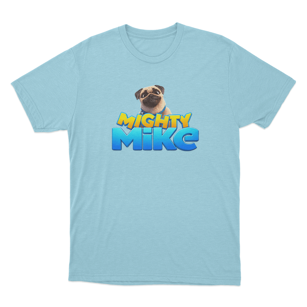 Mighty Mike Logo Unisex T Shirt Sky Blue Mighty Mike Logo Unisex T Shirt Sky Blue