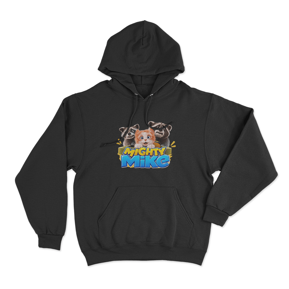 Mighty Mike Mischief Crew Unisex Hoodie Black Mighty Mike Mischief Crew Unisex Hoodie Black