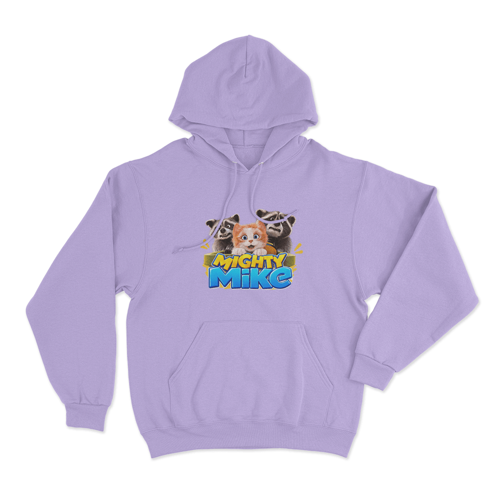 Mighty Mike Mischief Crew Unisex Hoodie Purple Mighty Mike Mischief Crew Unisex Hoodie Purple
