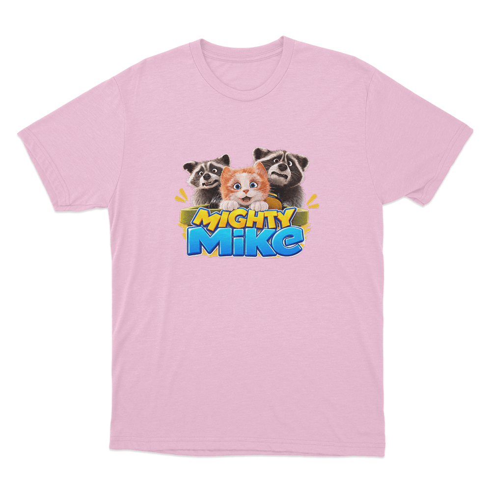 Mighty Mike Mischief Crew Unisex T Shirt Pink Mighty Mike Mischief Crew Unisex T Shirt Pink