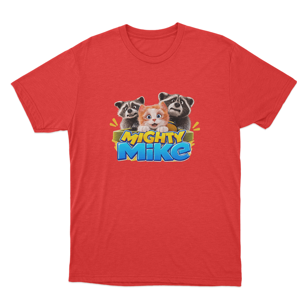 Mighty Mike Mischief Crew Unisex T Shirt Red Mighty Mike Mischief Crew Unisex T Shirt Red