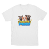 Mighty Mike Mischief Crew Unisex T Shirt White