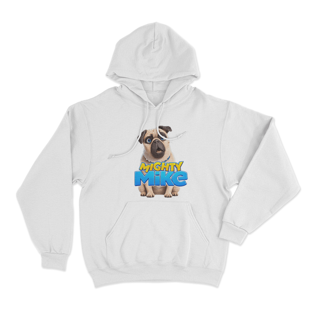 Mighty Mike Unisex Hoodie White Mighty Mike Unisex Hoodie White