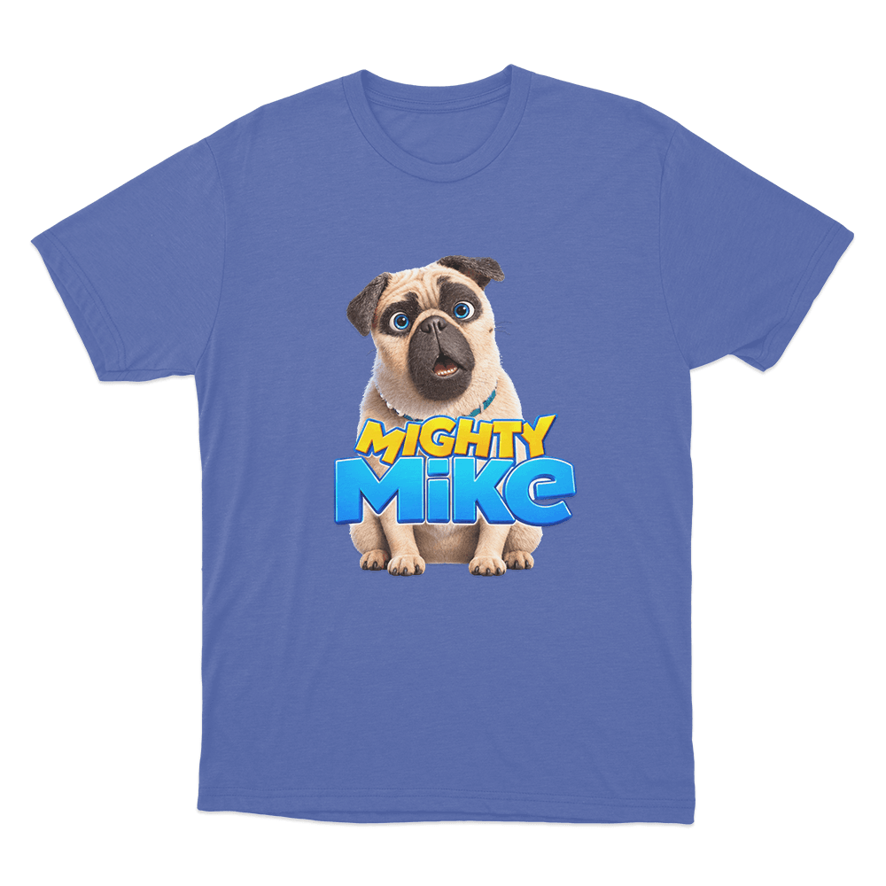 Mighty Mike Unisex T Shirt Blue Mighty Mike Unisex T Shirt Blue
