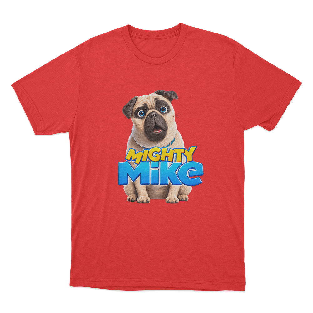 Mighty Mike Unisex T Shirt Red Mighty Mike Unisex T Shirt Red