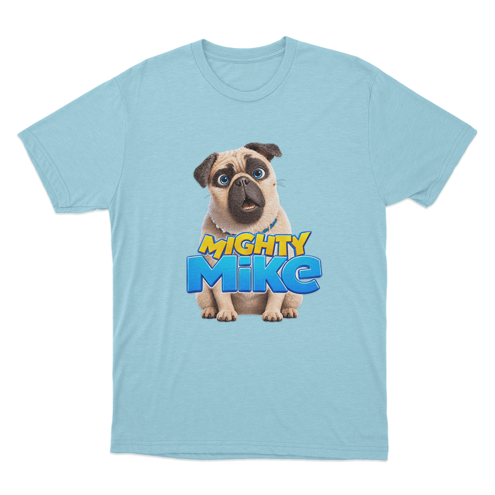 Mighty Mike Unisex T Shirt Sky Blue Mighty Mike Unisex T Shirt Sky Blue
