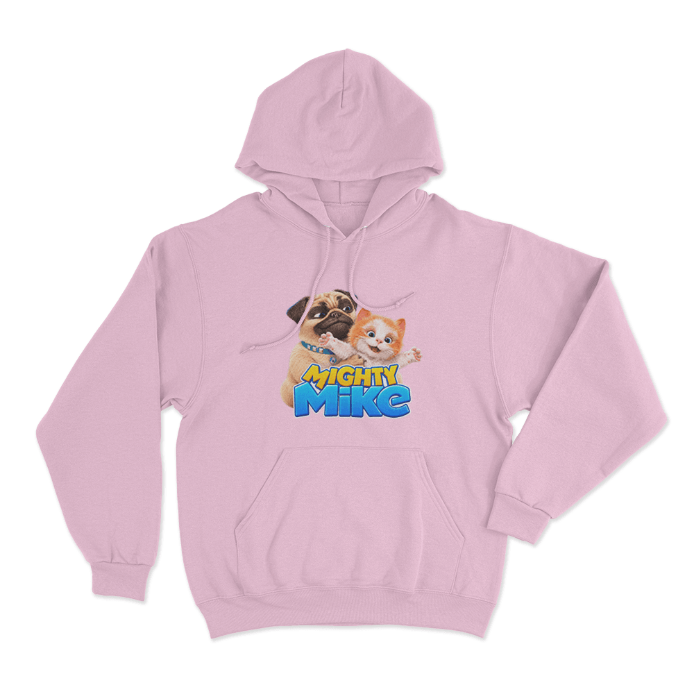 Mike & Fluffy Unisex Hoodie Pink Mike Fluffy Unisex Hoodie Pink