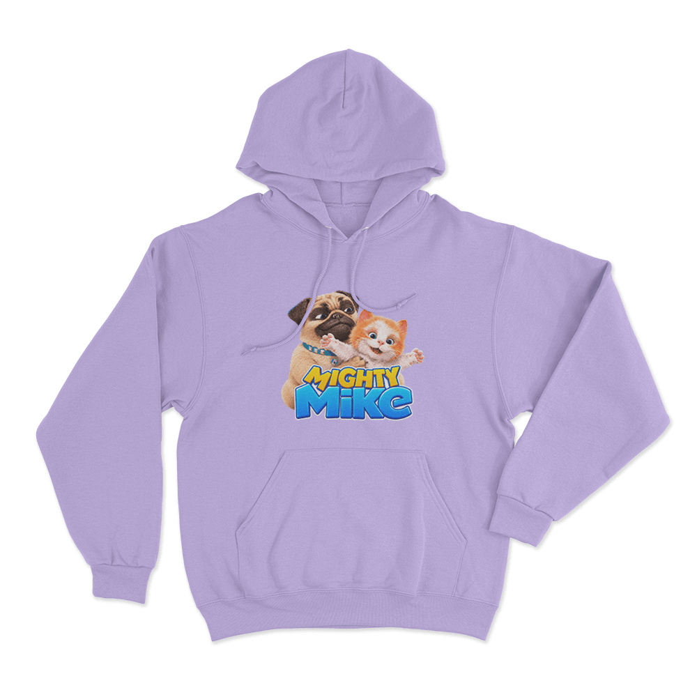 Mike & Fluffy Unisex Hoodie Purple Mike Fluffy Unisex Hoodie Purple