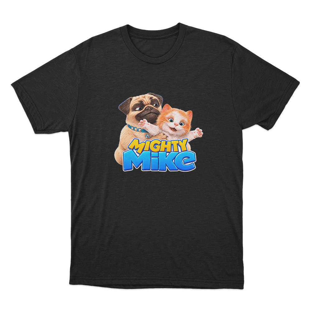 Mike & Fluffy Unisex T Shirt Black Mike Fluffy Unisex T Shirt Black