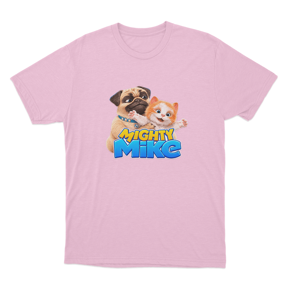 Mike & Fluffy Unisex T Shirt Pink Mike Fluffy Unisex T Shirt Pink
