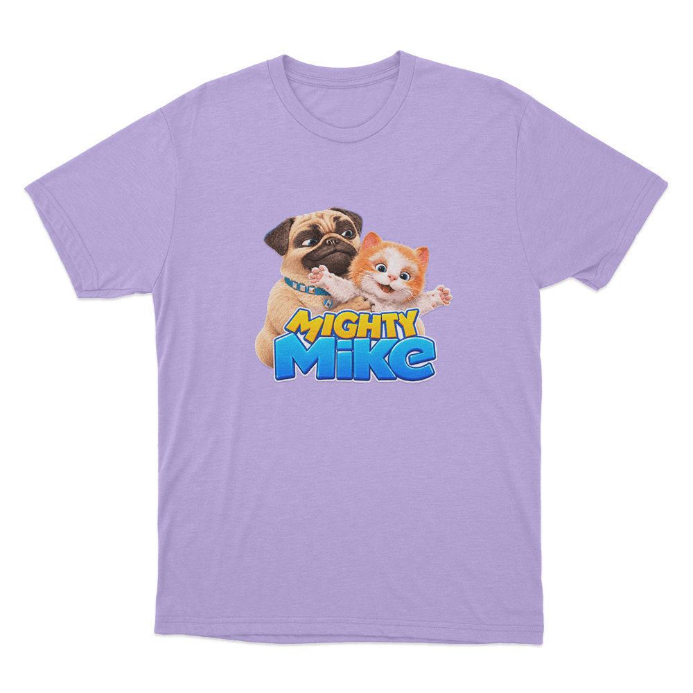Mike & Fluffy Unisex T Shirt Purple Mike Fluffy Unisex T Shirt Purple