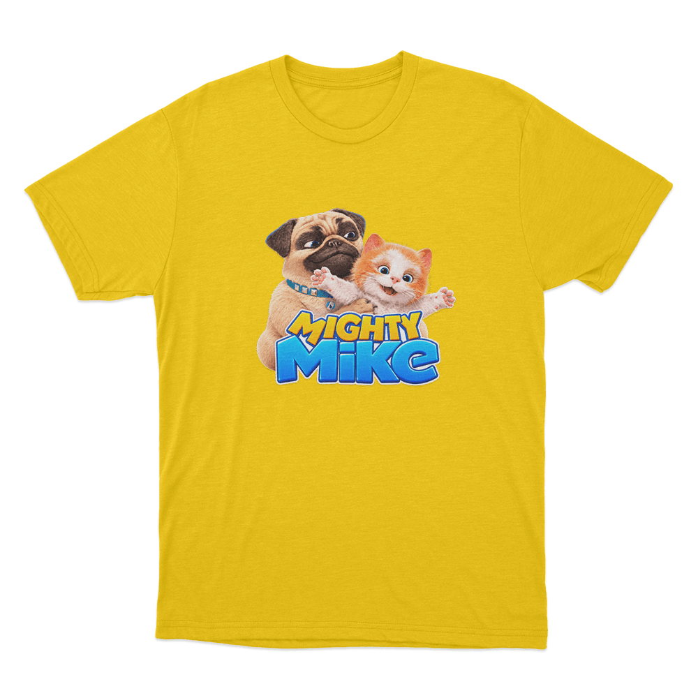 Mike & Fluffy Unisex T Shirt Yellow Mike Fluffy Unisex T Shirt Yellow