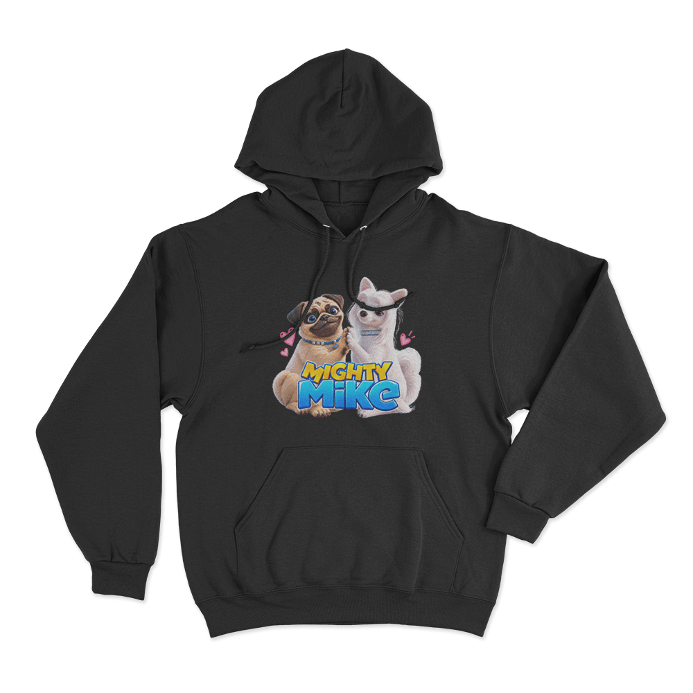 Mike & Iris Love Unisex Hoodie Black Mike Iris Love Unisex Hoodie Black
