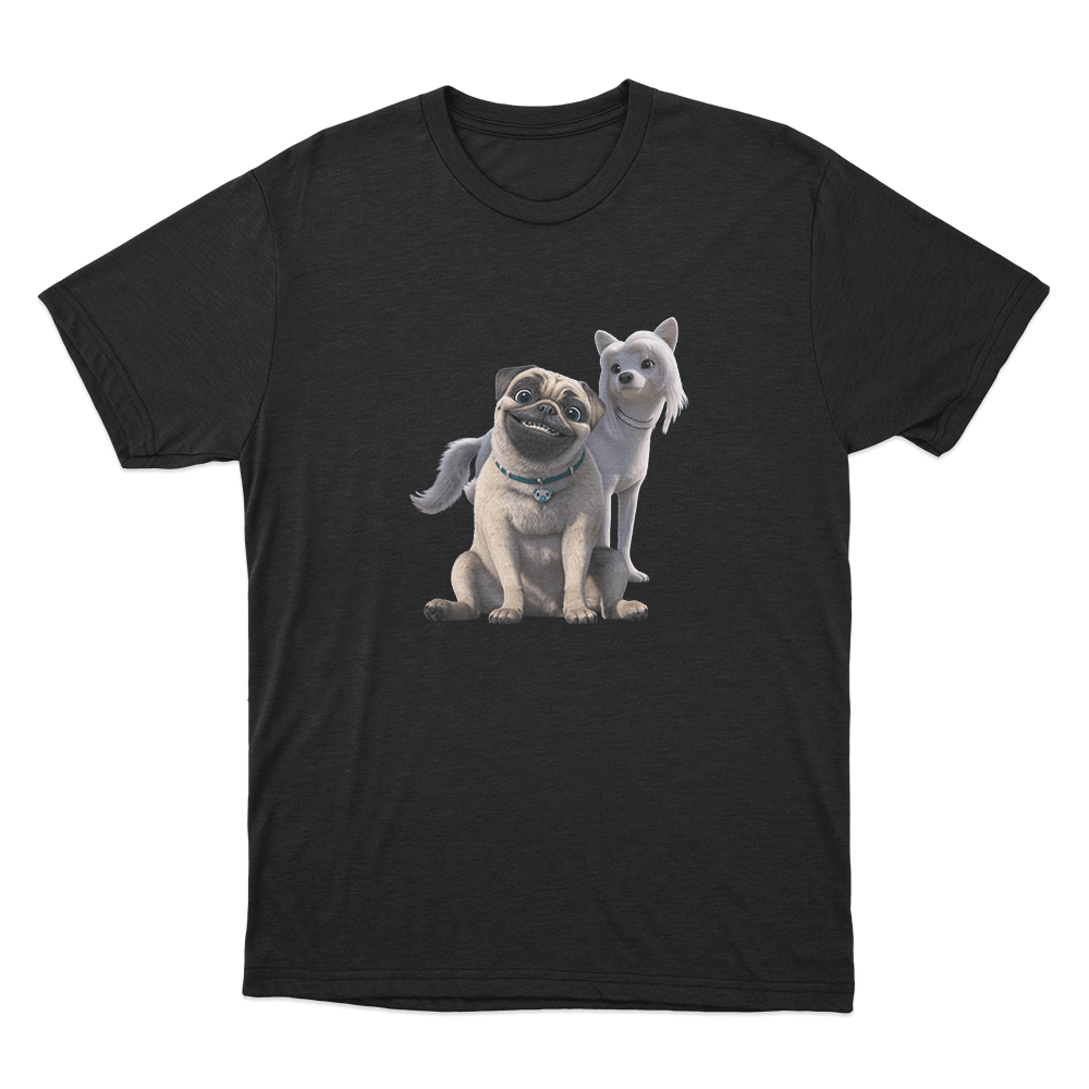 Mike & Iris Unisex T Shirt Black Mike Iris Unisex T Shirt Black