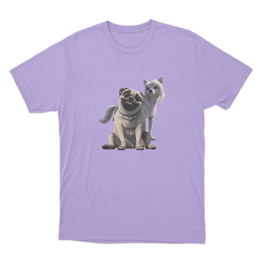 Mike & Iris Unisex T Shirt Purple Mike Iris Unisex T Shirt Purple